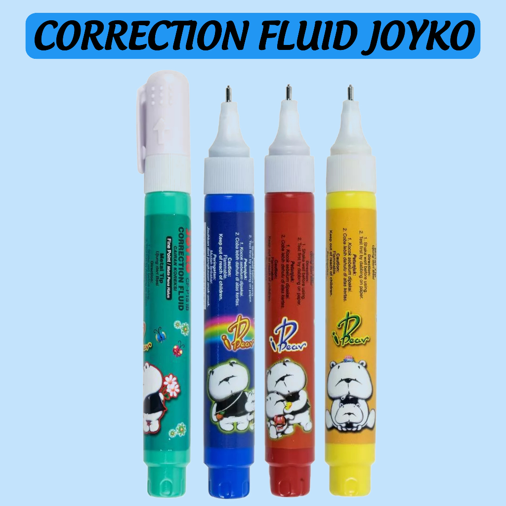 

Tipe X Cair / Correction Fluid Joyko CF-P18IB