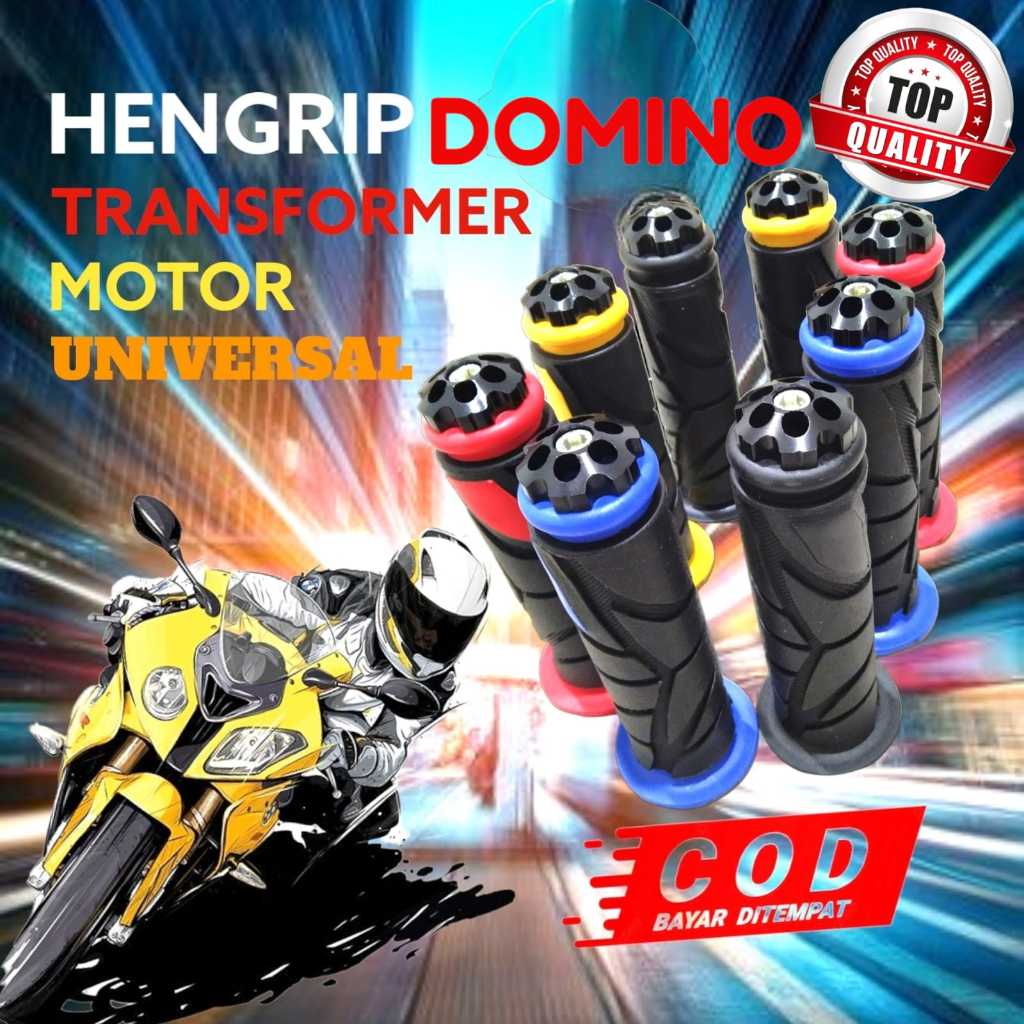 HENGRIP DOMINO TRANSFORMER MOTOR UNIVERSAL , ADA 4 WARNA PILIHAN