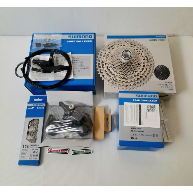 mini groupset shimano deore 1x11 speed