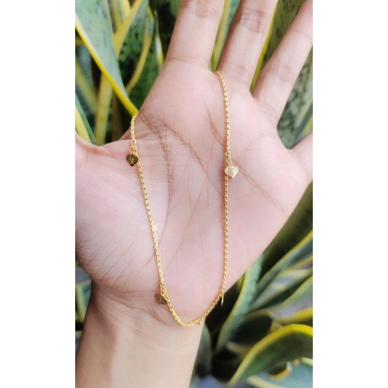 Gelang Kaki Medan Emas 24k