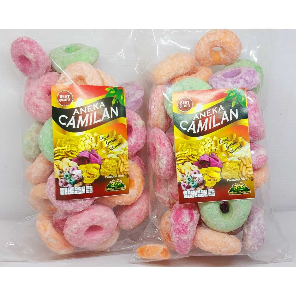 

Donat Pong Warna Warni Aneka Camilan Lezat