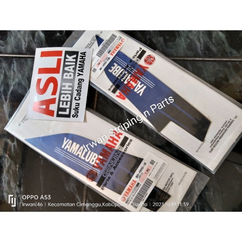 Sticker Stiker Striping Dasi Depan ORIGINAL Yamaha Aerox Monster GP 2019