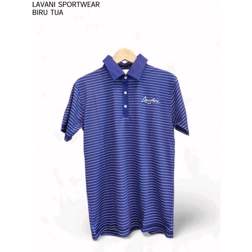 Kaos Lavani Sportwear Biru Tua