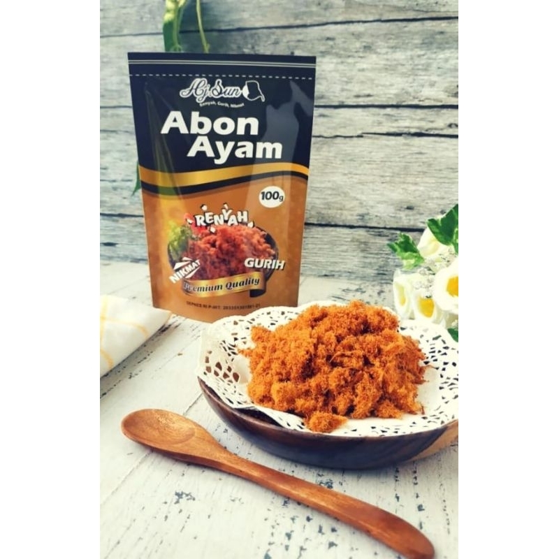 

Hj Sun Abon Ayam Asli 100g