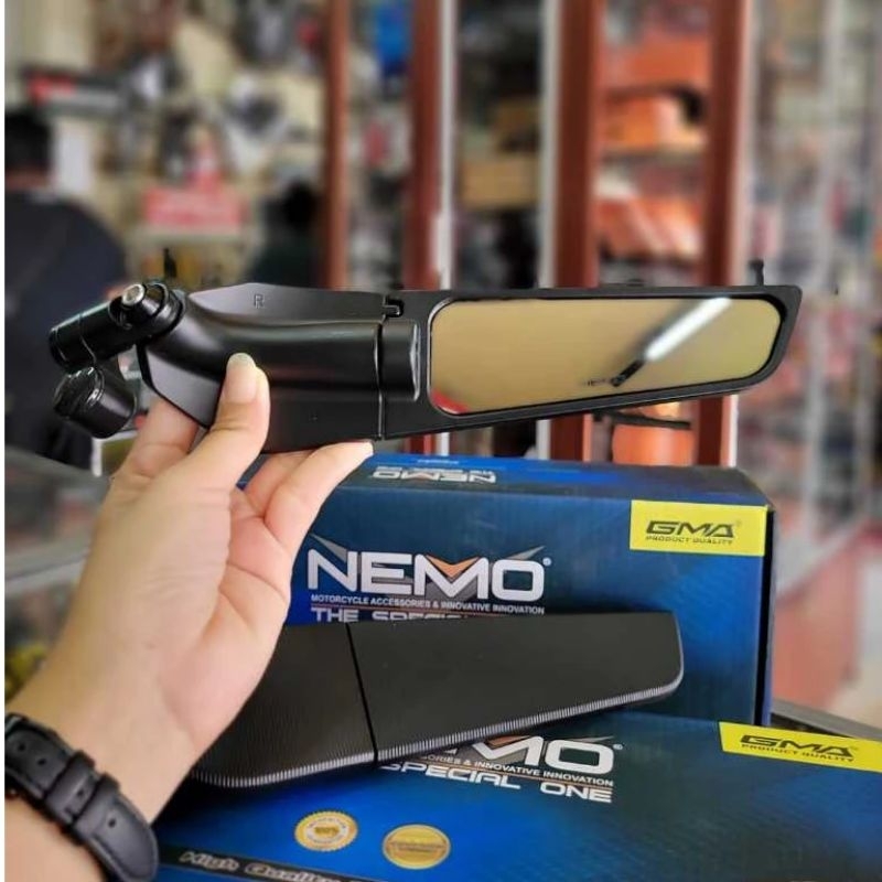 SPION WINGLET NEMO UNIVERSAL PCX  NEW 150/160 NMAX BEAT LEXI MIO VARIO 125/150/160 ORIGINAL