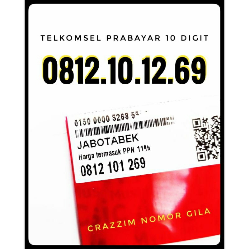 Nomor Cantik Telkomsel Prabayar 10 digit. No Cantik 69. No Cantik 0812. No Cantik Super