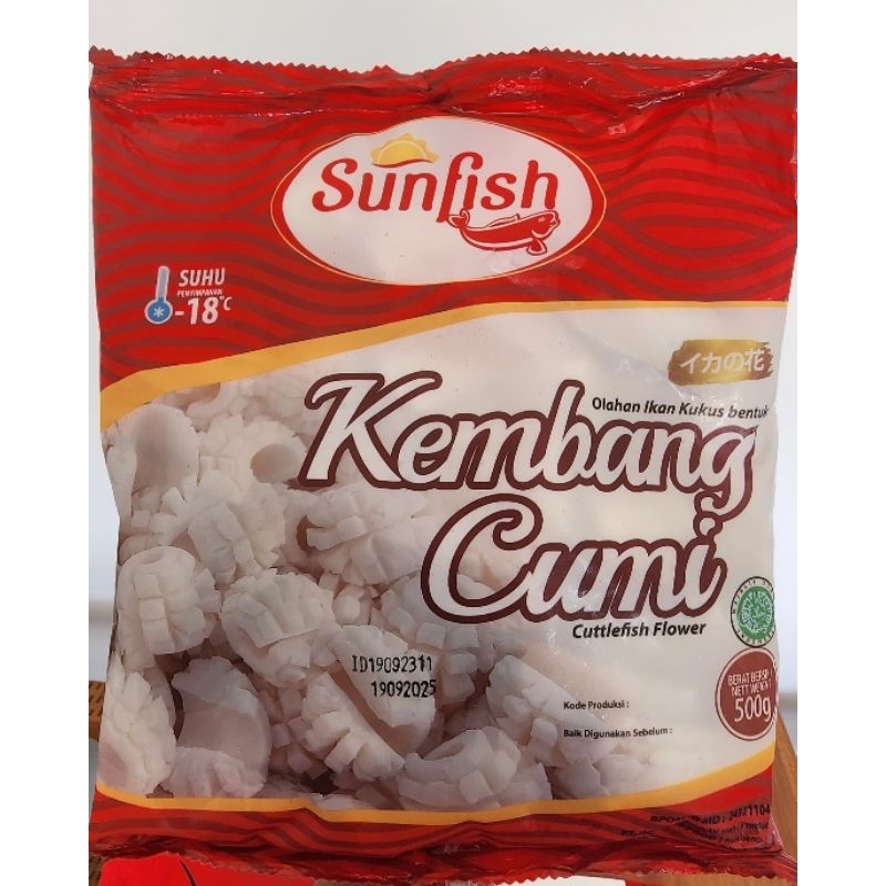 

Sunfish kembang cumi (flower squid) / bakso ikan mix / kaki naga 500gr