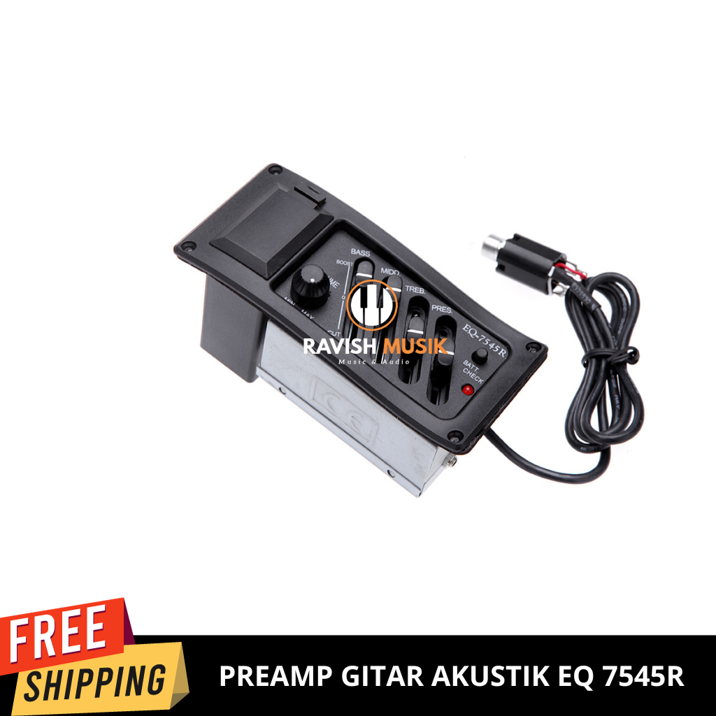 Preamp Gitar Akustik EQ 7545R