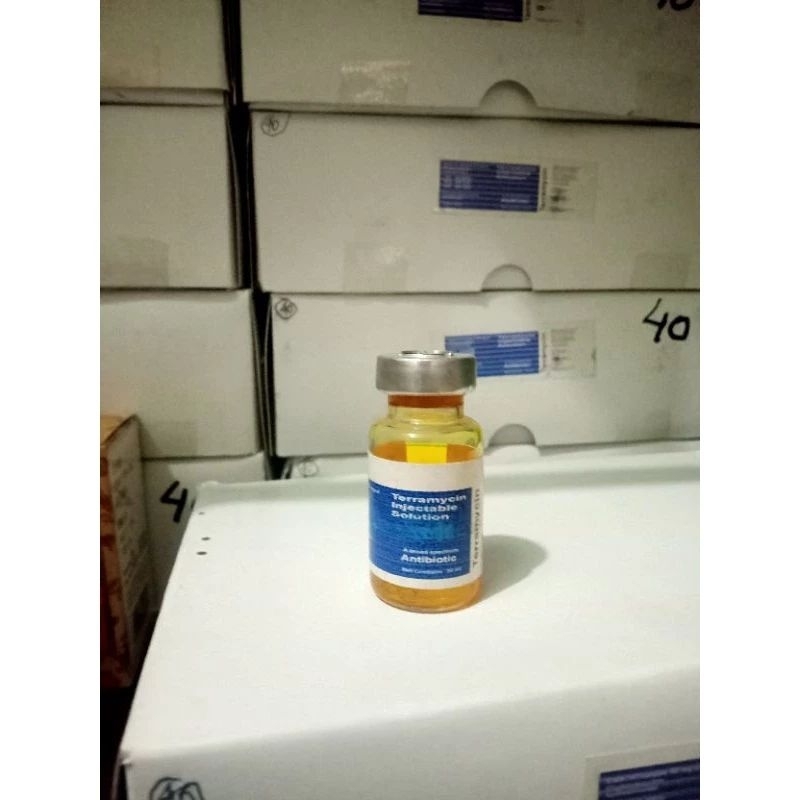 TERAMISIN TERAMYCIN TERAMICYN OBAT AYAM SAKIT 1 VIAL