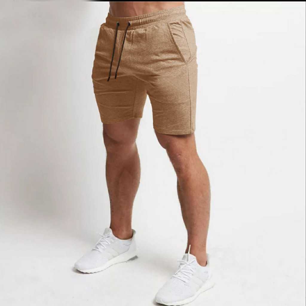 GudangOutfit - CELANA PENDEK PRIA WANITA SANTAI POLOS SPORT