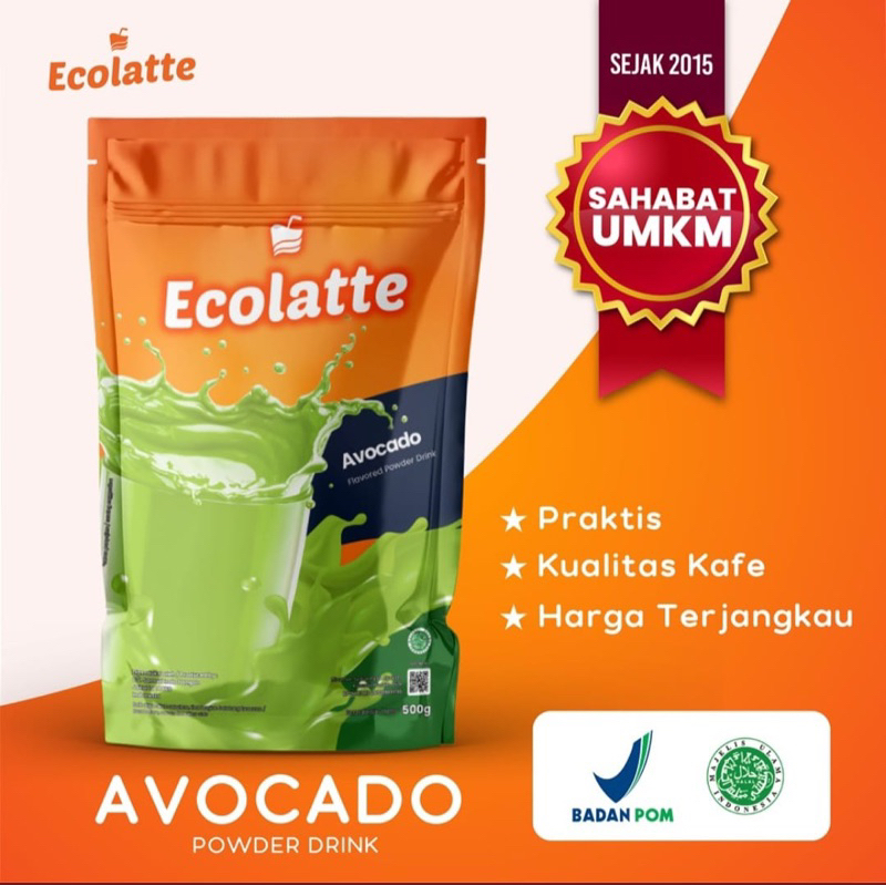 

Bubuk minuman ECOLATTE 500gr