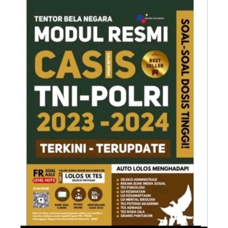 

modul resmi CASIS TNI polri 2023-2024