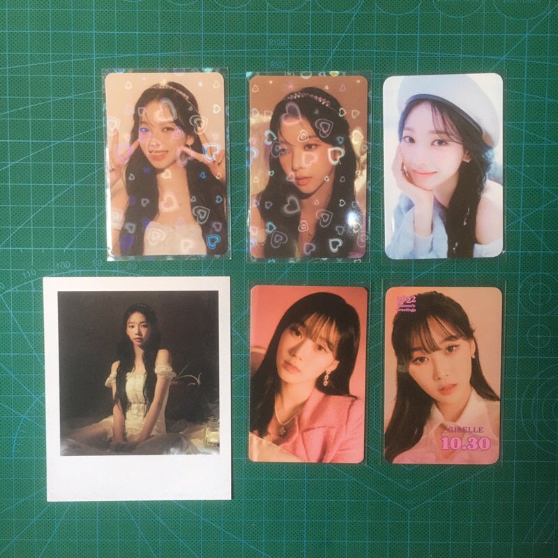 [READY STOCK OFFICIAL] Photocard PC Postcard Aespa Karina Giselle Winter Ningning SG22 SG23 Konsep C