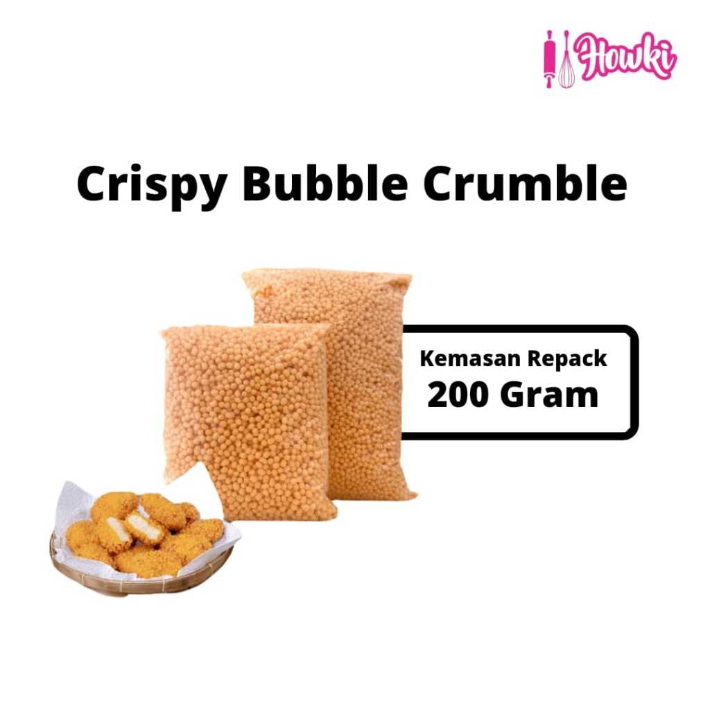 

Crispy bubble crumble nugget 200 gr BLACKBELLS (KEMASAN REPACK)
