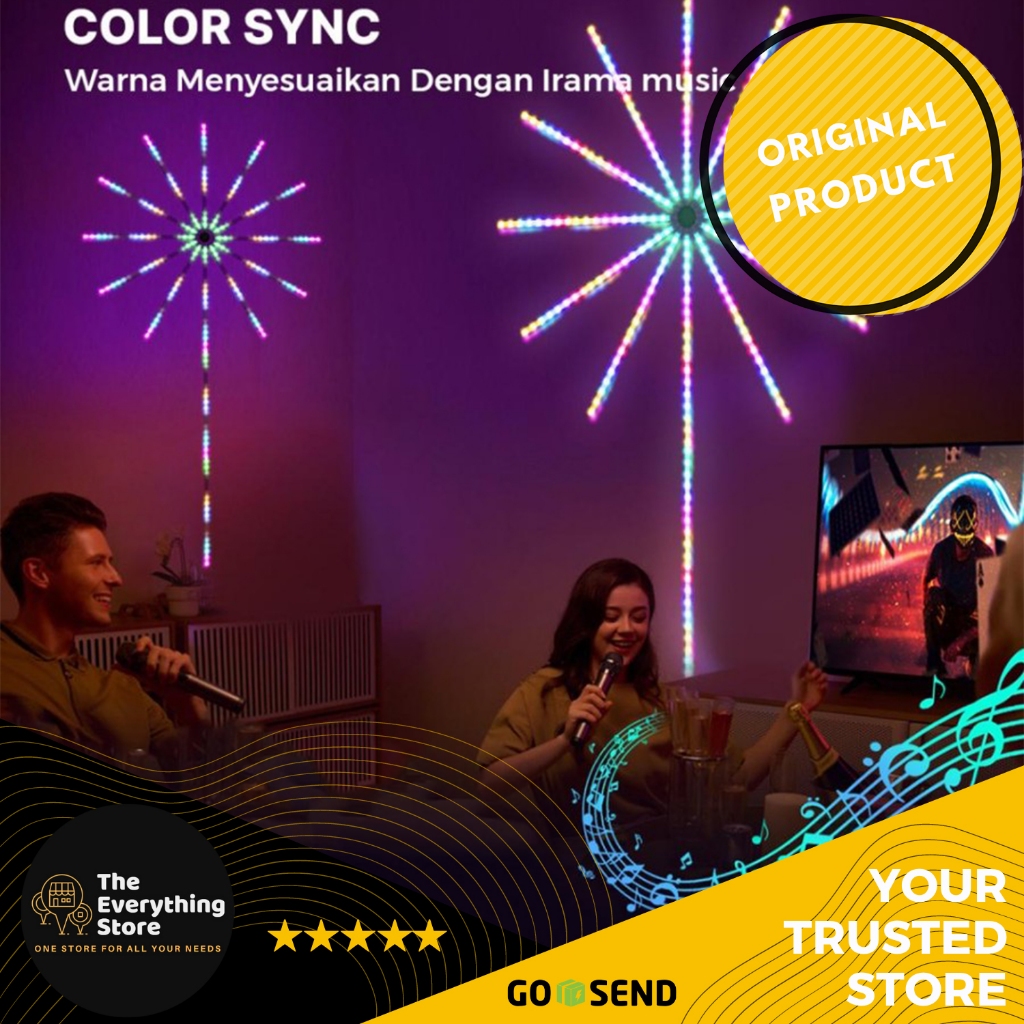LED Starlight | Lampu Ikuti Irama Suara ORIGINAL TES