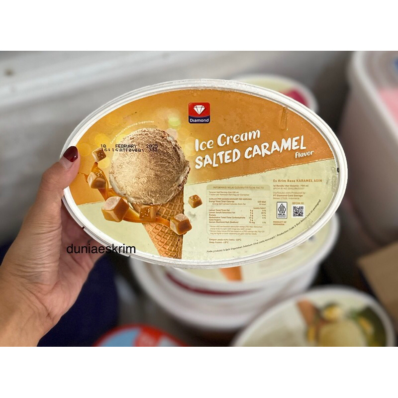 

Diamond Ice Cream Salted Caramel 700ml