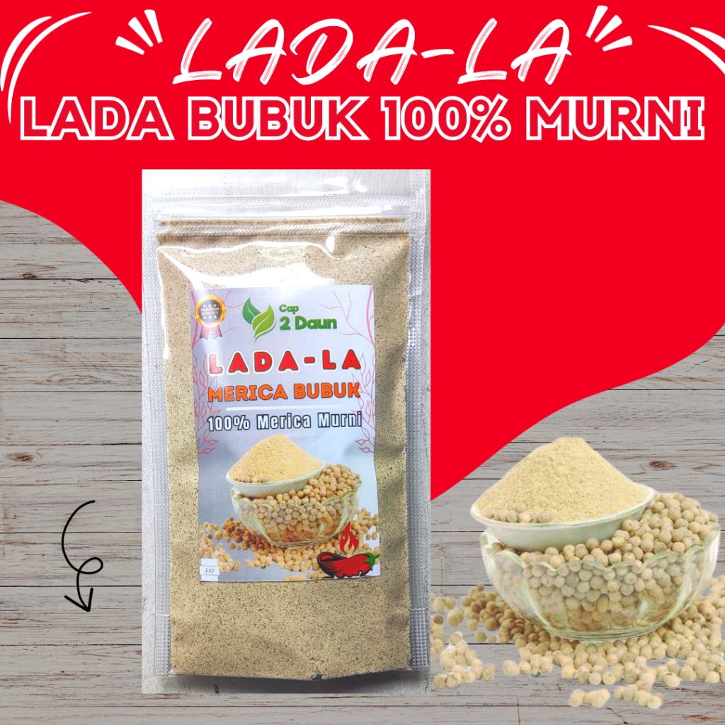 

Lada Bubuk Asli murni 100% Kemasan 100gram