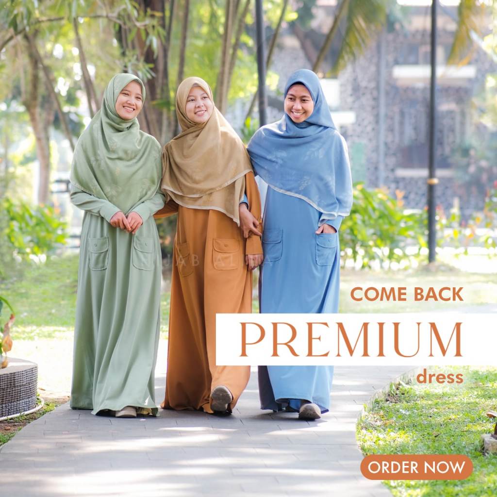 Gamis Premium New | Gamis Hijab Alila