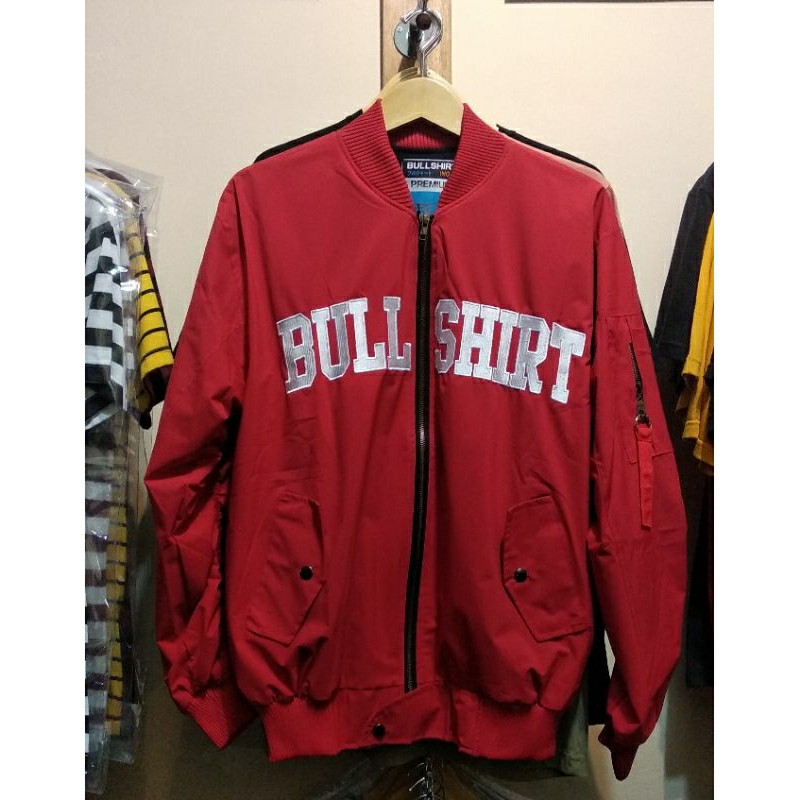 Jaket Bomber Pria Wanita Jaket Bomber Original Bullshirt Jaket Waterproof