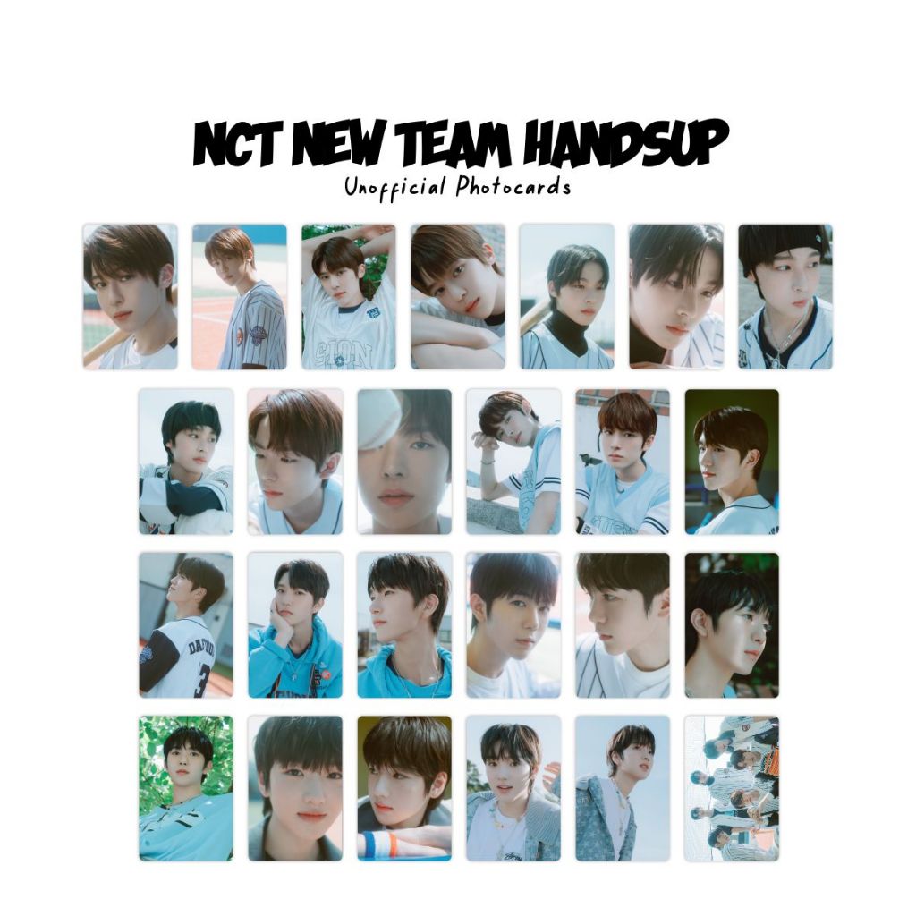 Photocard NCT New Team Handsup Isi 25 pcs Unofficial