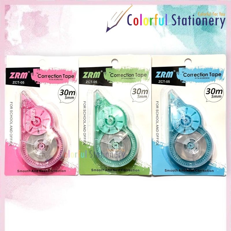

Correction Tape/Tip X Kertas ZRM ZCT-05