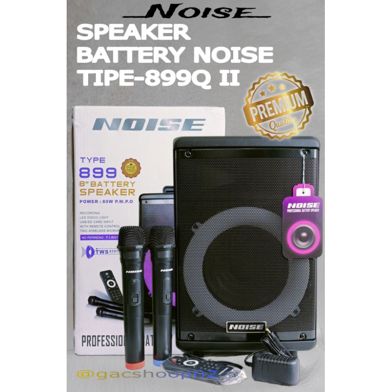 SPEAKER PORTABEL NOISE 899 Q II (ORIGINAL) TERMURAH, BERKUALITAS