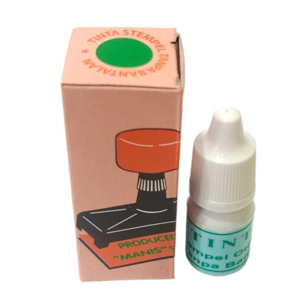 

Tinta Stempel Otomatis Tanpa Bantalan Warna Hijau