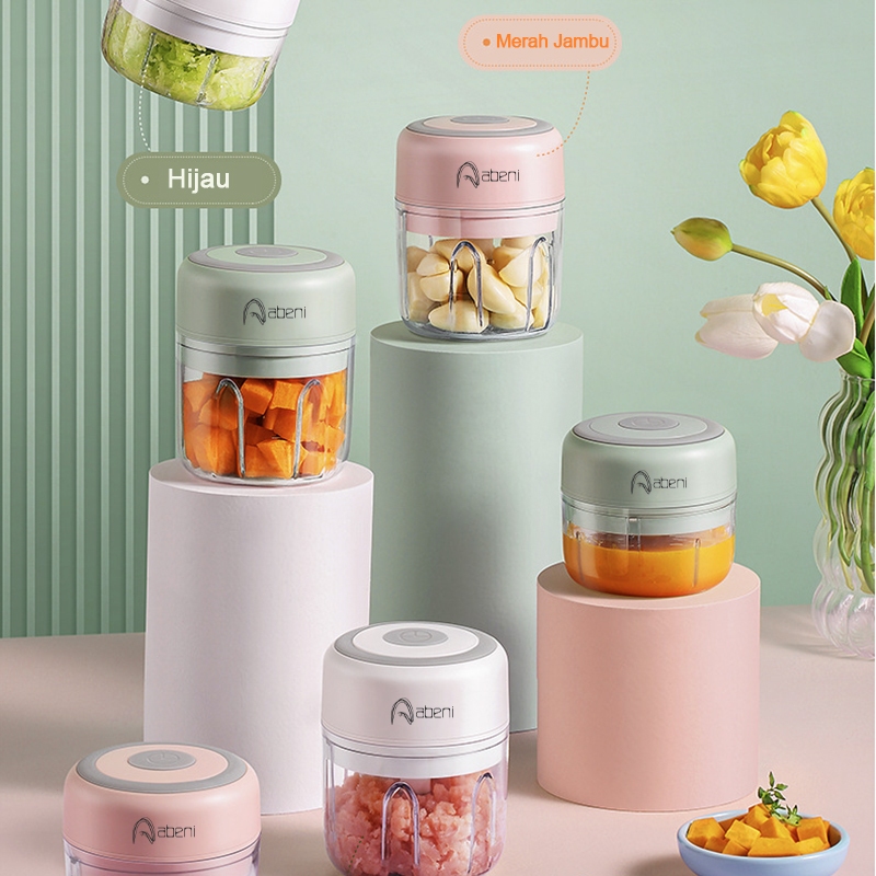 NEW DEALS BESTPROMO Abeni blender mini /USB Chopper Multifungsi Food Chopper Chopper Bumbu Dapur
