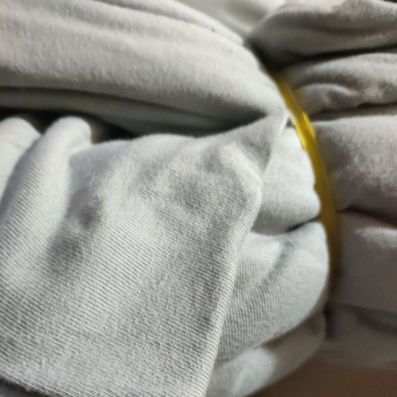 KAIN KILOAN KAOS RIB KATUN ABU