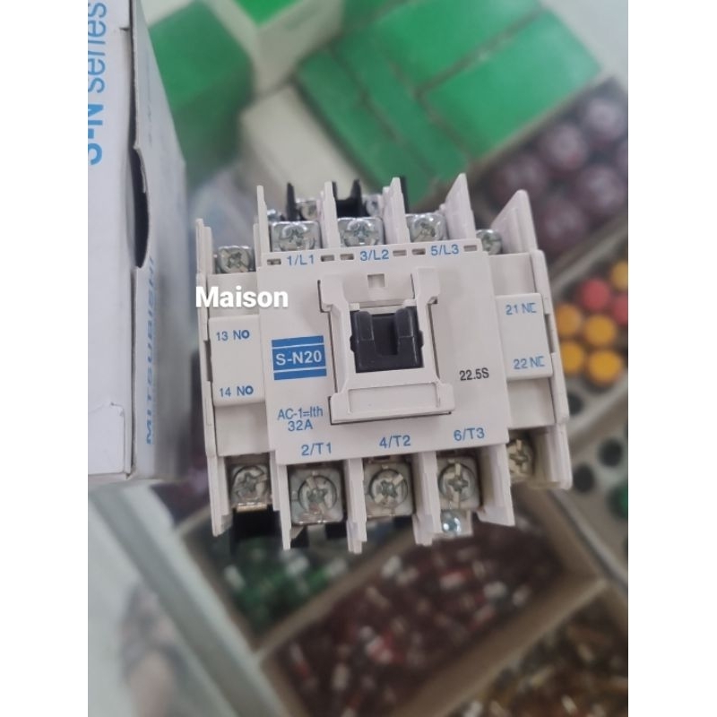 Kontaktor Mitsubishi SN20 32A contactor mitsubishi S-N20