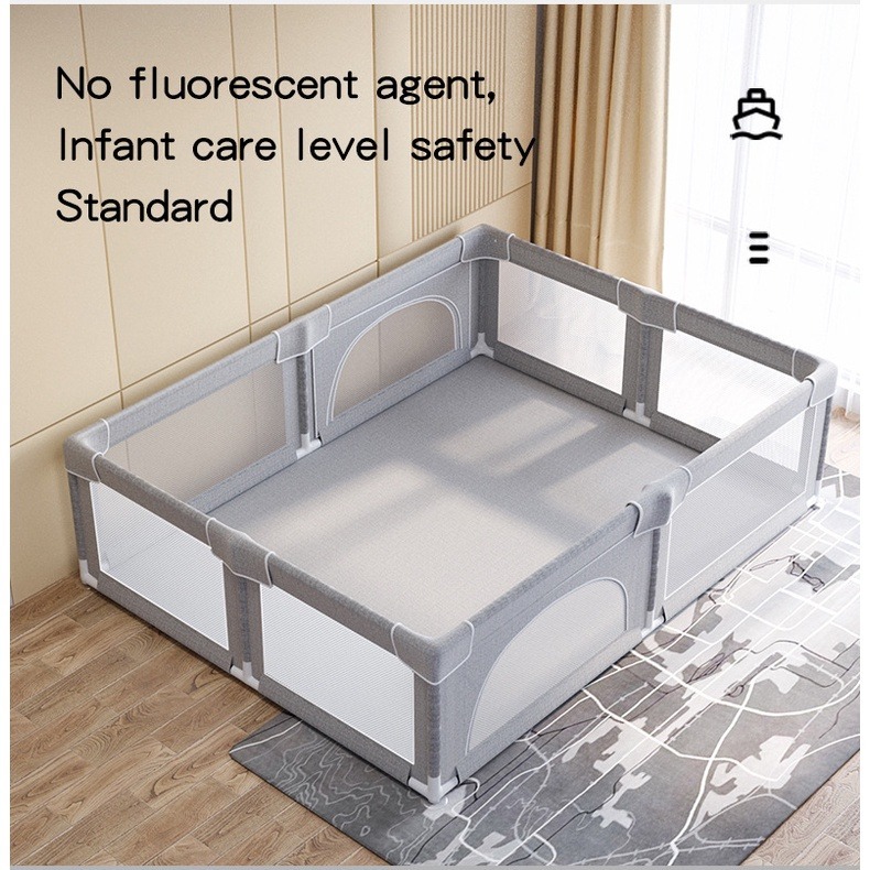 Pagar Mandi Bola Pagar Bayi Bermain Mandi Bola Anak Pembatas Kasur Pagar Mainan Anak Playground Anak