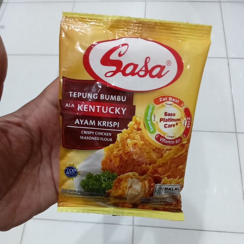 

Mahbubah - Sasa 70 g Tepung Bumbu ala Kentucky Ayam Krispi