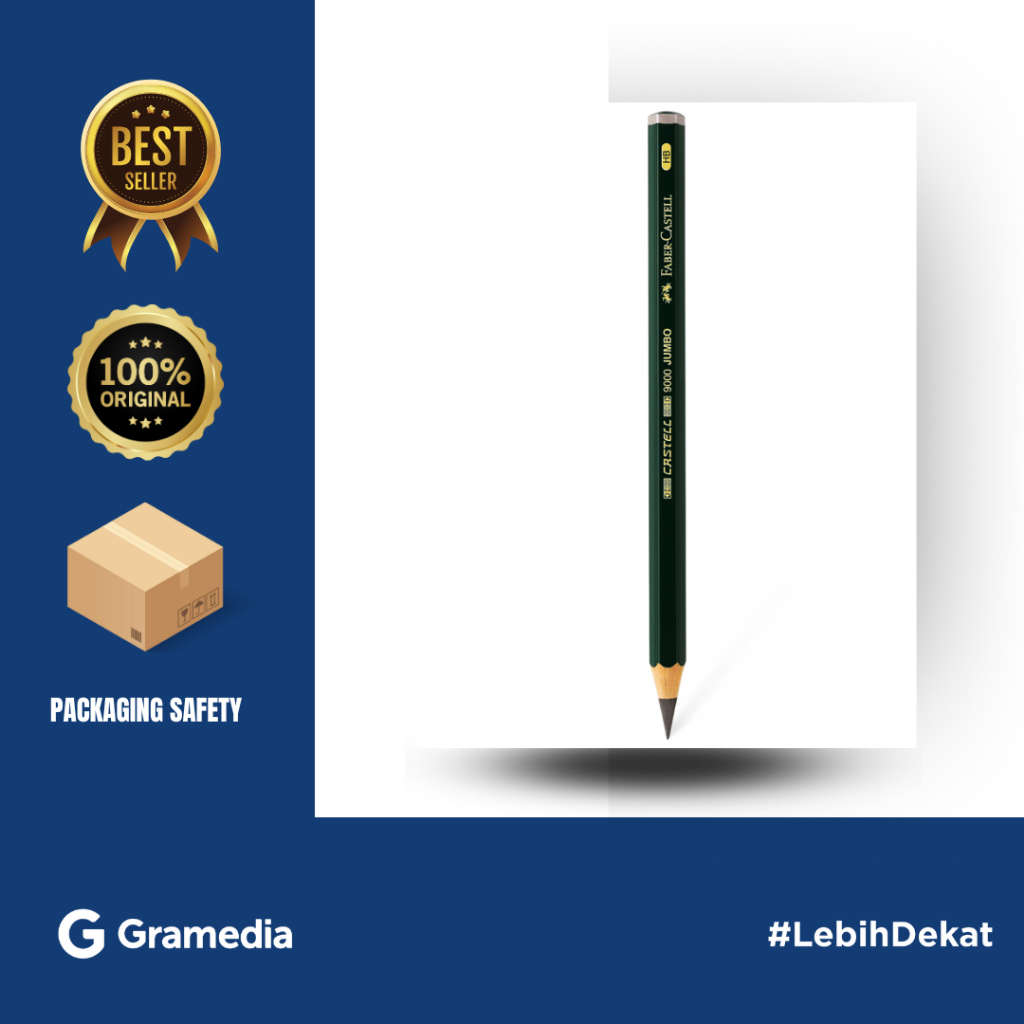 

Gramedia Karawang - Faber Castell - Pensil 9000 HB Warna Hijau