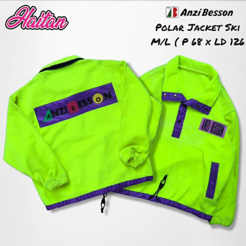 Jaket Vintage Limites Polar Anzi besson