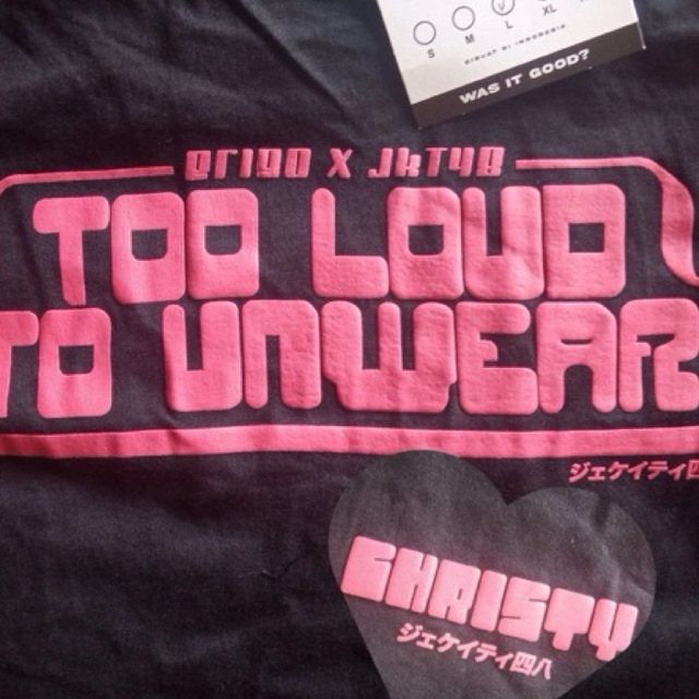 TS Unisex Erigo x JKT48 (Christy)