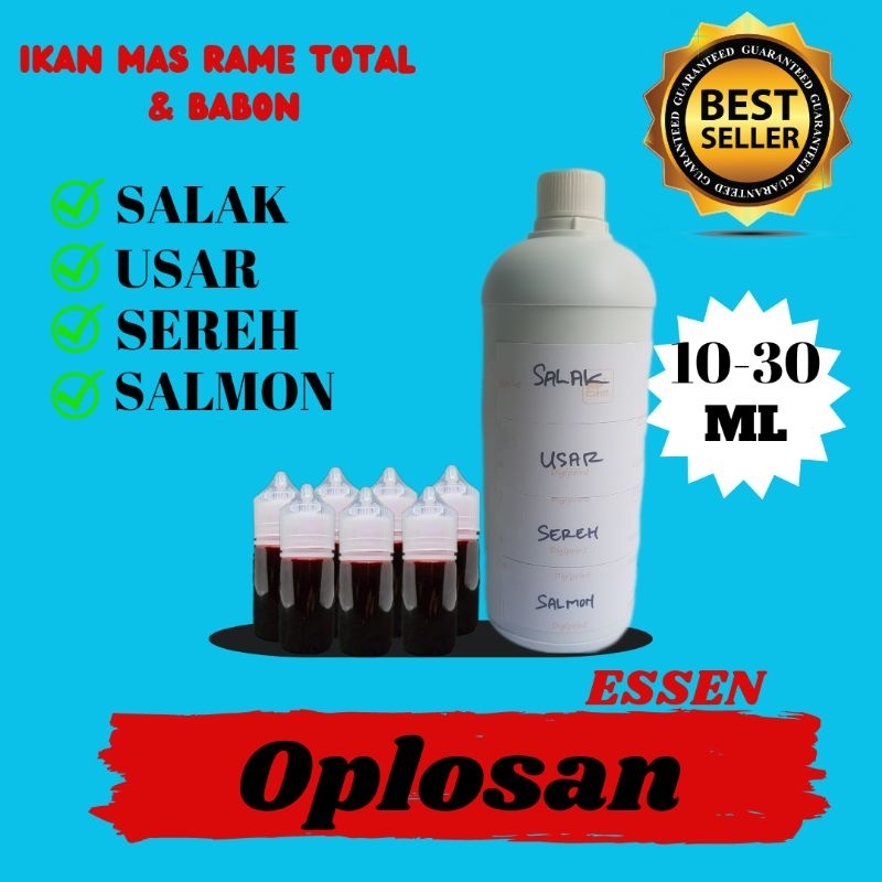 Essen Oplosan Ikan Mas Salak Usar Sereh Salmon