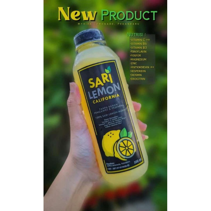

Sari Lemon California Original 250ml & 500ml