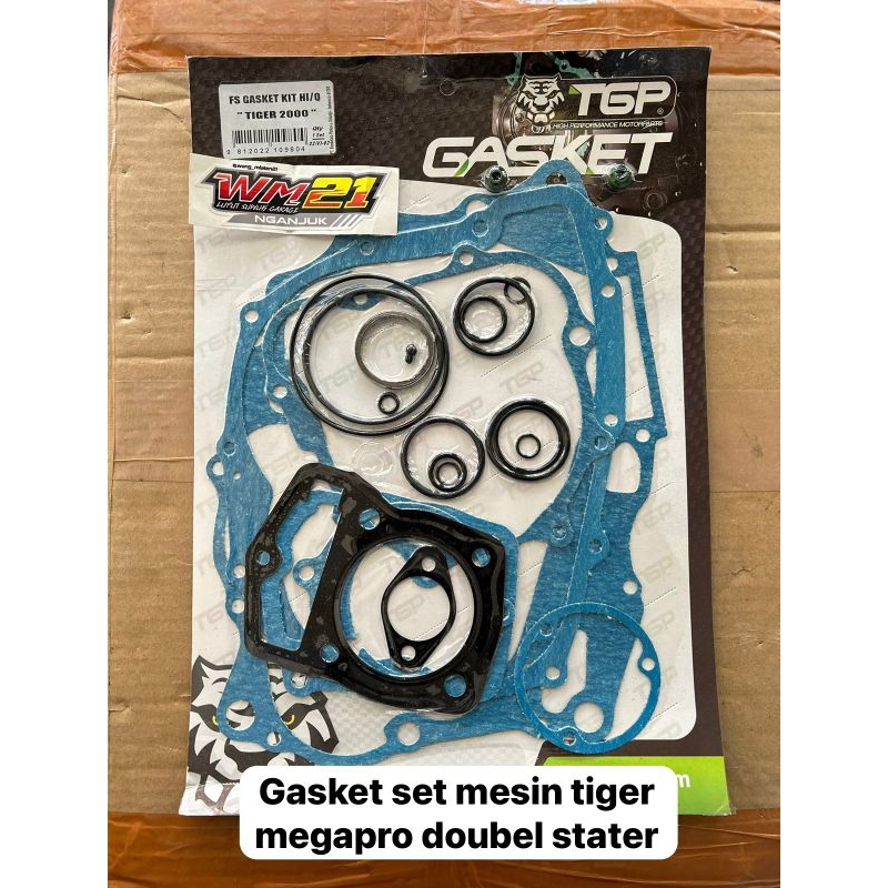 PACK SET MESIN TIGER 2000 PAKING PERPACK BLOK TIGER REVO MEGAPRO PRIMUS MP NEW
