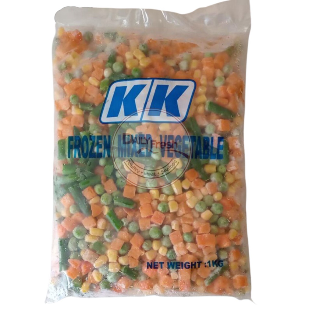 

KK SAYURAN BEKU | MIX VEGETABLE | VEGGIES 1KG