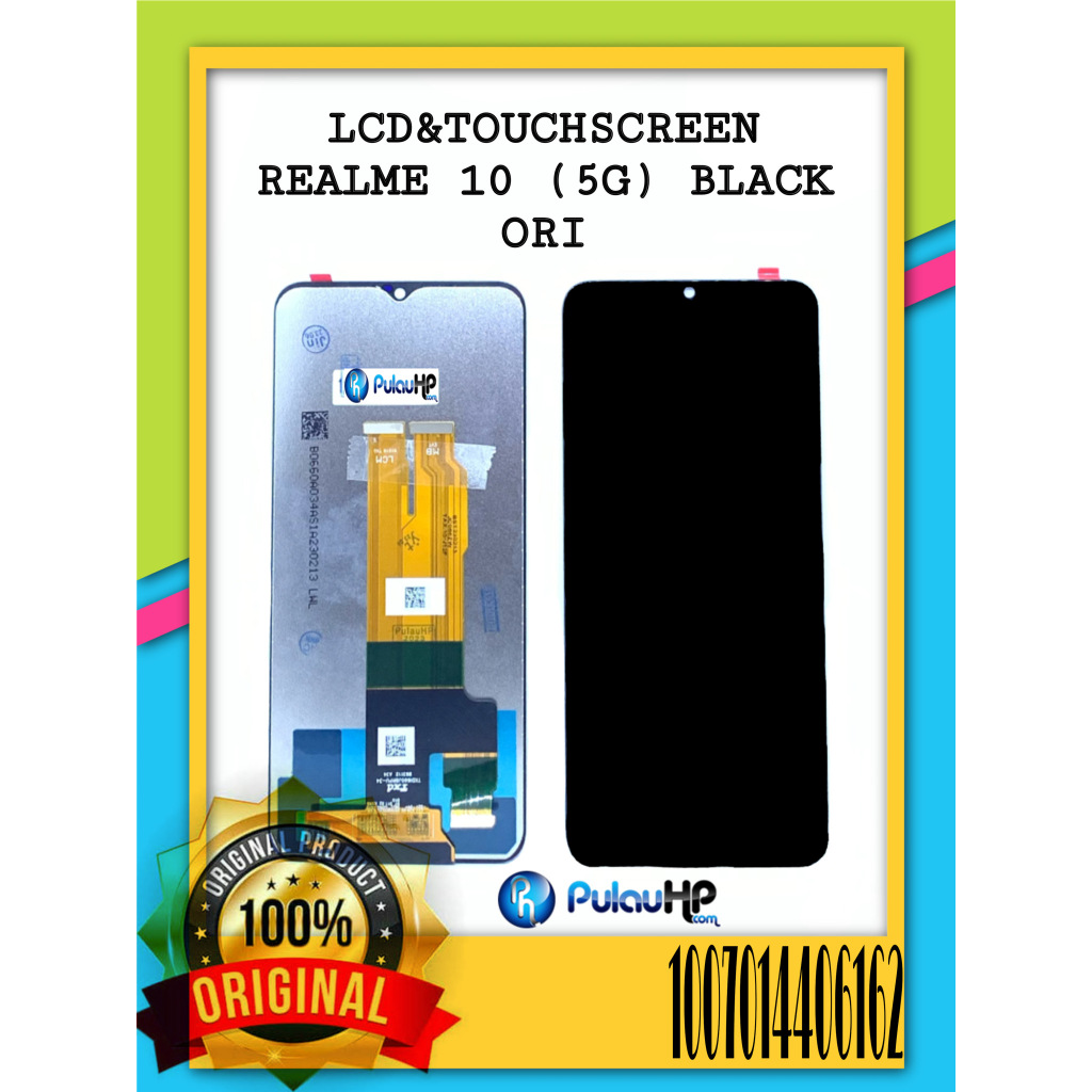 PULAUHP _ LCD TOUCHDCREEN Realm 10 5G BLACK