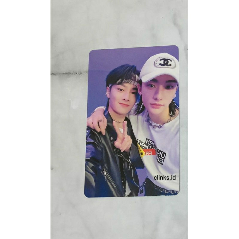 [ada damage kecil] Photocard Official Scars Fc Japan Unit Hyunjeong Hyunjin Jeongin skz stray kids