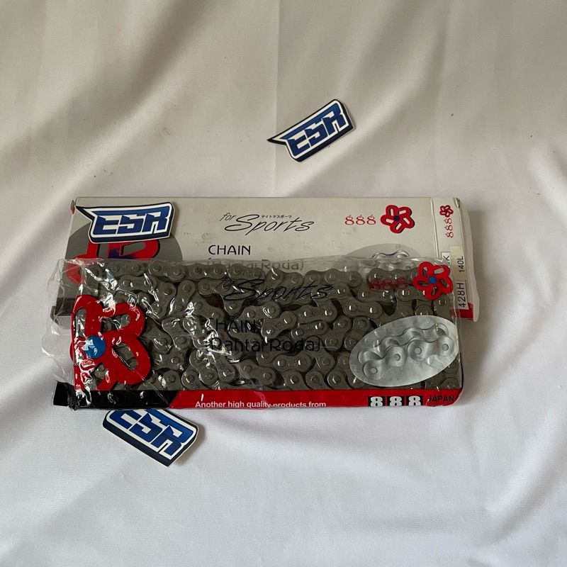 Rantai 888 For Sports Silver 428H