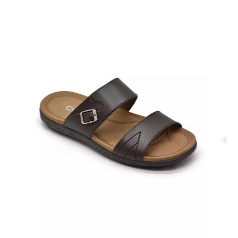 Carvil Sandal Casual Pria Dewasa Flavo-02 M Dark Brown