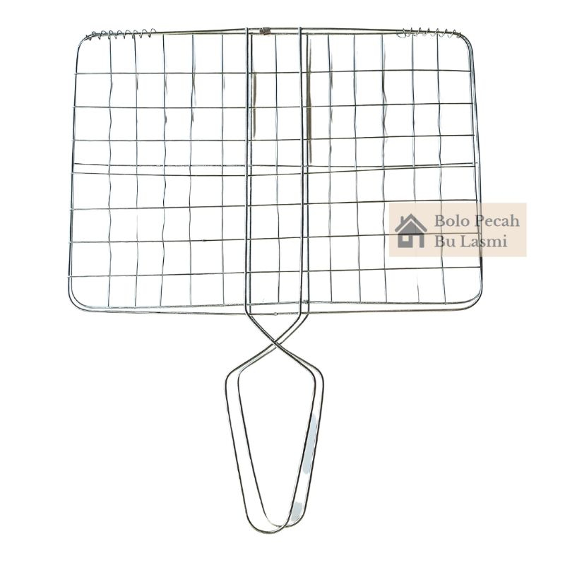 Japitan Capitan Bakaran Anti Karat JUMBO Lebar 38 cm / Panggangan Ikan Ayam / Bakaran Sate BBQ