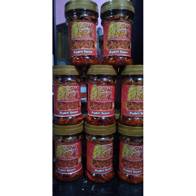 

sambal ayam suwir pedas | sambal ayam pedas