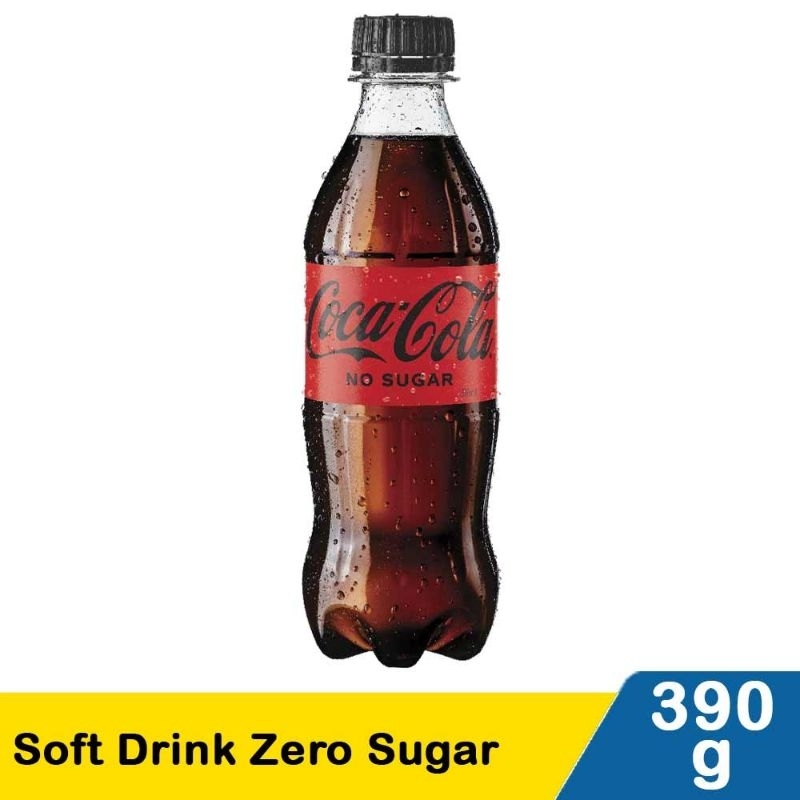 

Coca Cola Soft Drink Zero Sugar 390mL