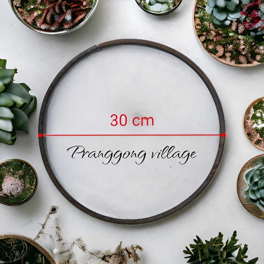 KARGO / RING BESI / BESI BESAR 6mm /LINGKARAN BESI RING BULAT / DEKORASI BESI