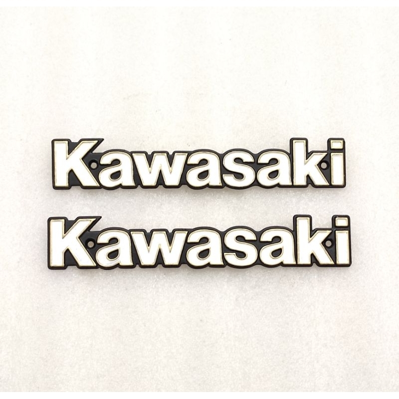 emblem tengki tangki bensin kawasaki binter merzy mercy KZ200 KZ 200 KZ-200 original japan