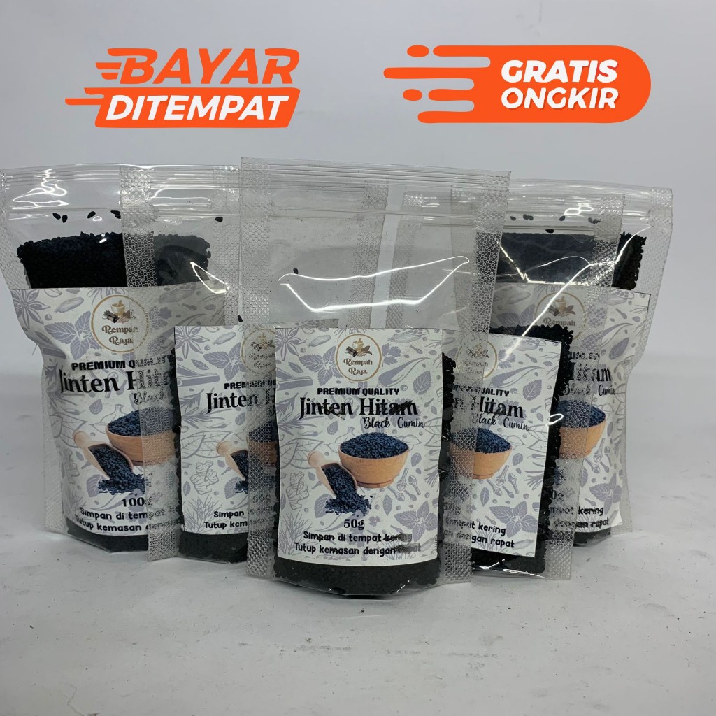 

100gr Jintan Hitam / Jintan Wangi / Cumin / Caraway / Rempah / PREMIUM QUALITY