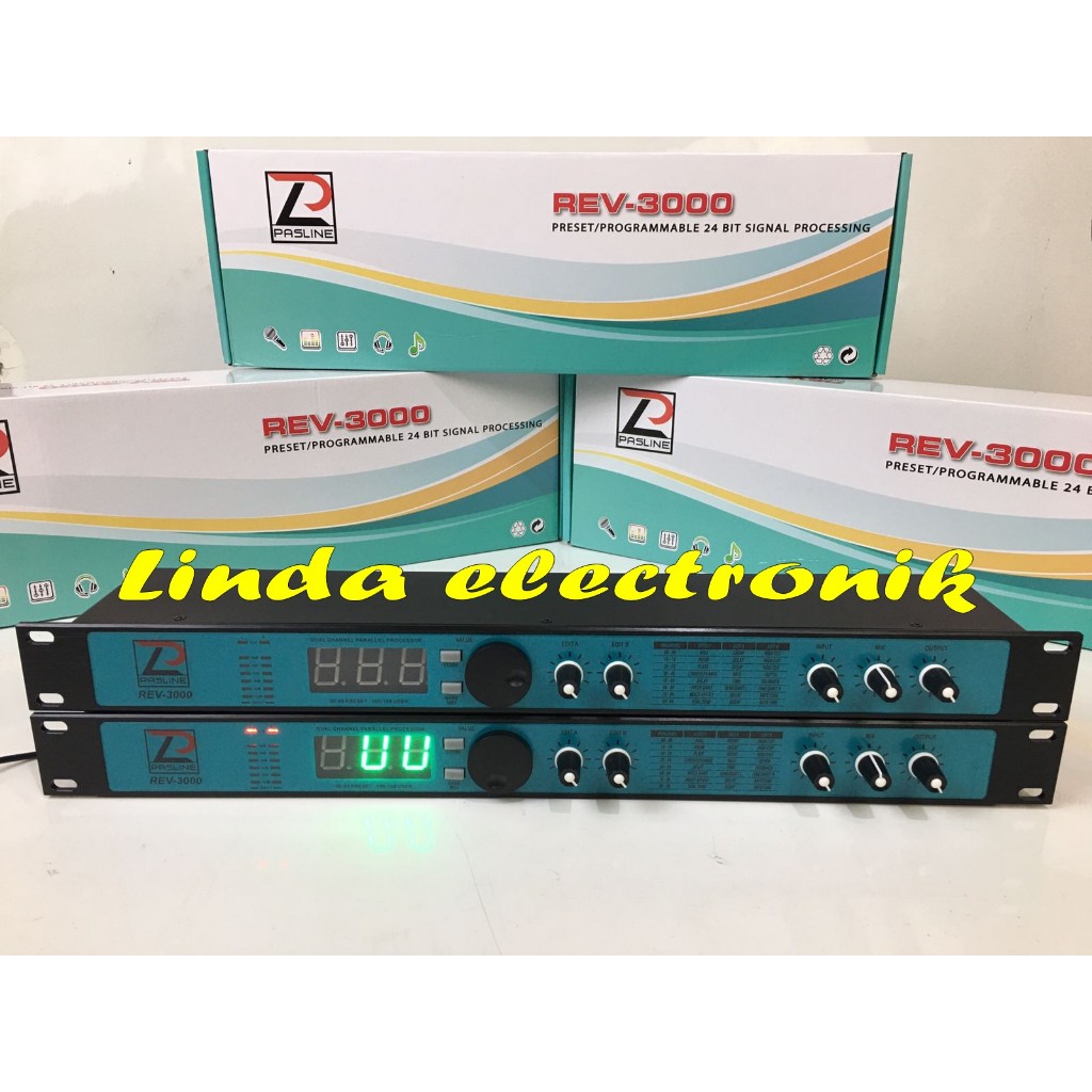 Efek Vokal Pasline Reverb 3000 / REV3000 / Rev 3000 Effect Vocal